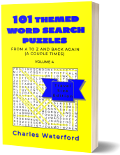 101 Themed Word Search Puzzles: From A to Z and Back Again (A Couple Times) Vol. 4 by Charles Waterford.png