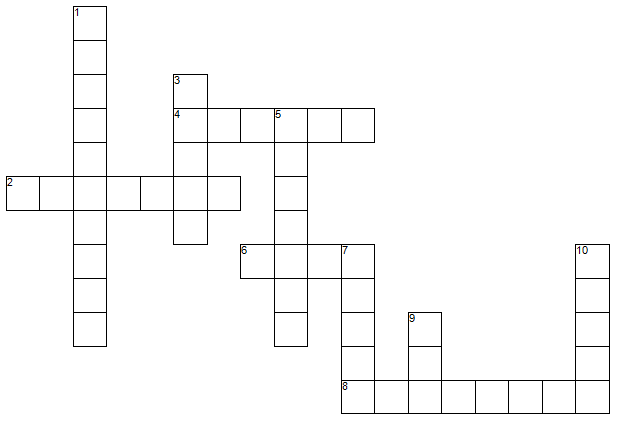 empty crossword grid