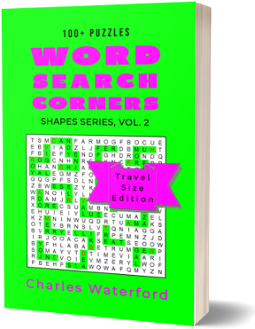 Word Search Corners (Shapes Series, Vol. 2) by Charles Waterford