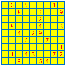 illustration of sudoku puzzle