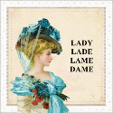 Victoria lady with Doublets word game: Lady, Lade, Lame, Dame