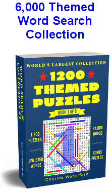 The World's Largest Collection Of Themed Word Search Puzzles by Charles Waterford