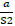 Lacanian ratio a over S2