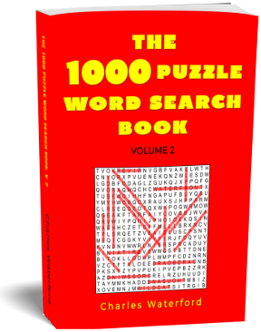 The 1,000 Puzzle Word Search Book (Volume 2) by Charles Waterford