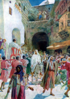 Jesus Entering Jerusalem by William Brassey Hole