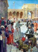 Christ Driving the Money Changers from the Temple by William Brassey Hole