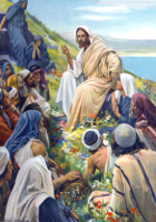 The Sermon on the Mount by Harold Copping