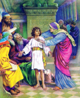 Mary finds Jesus in the Temple by Frank Zimmerman