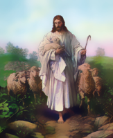 The Good Shepherd by Bernhard Plockhorst