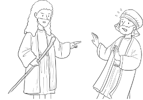 bible illustration of shall