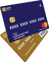 two credit cards