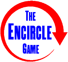 arrow encircling the word encircle