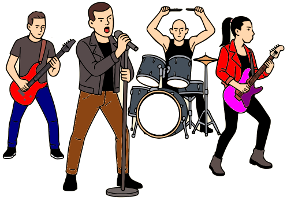 four-piece rock band