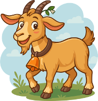 cartoon goat
