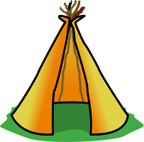 american indian teepee