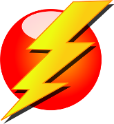 stylized lightning bolt