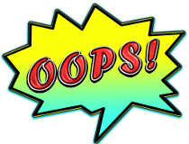 opps speech bubble