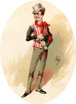 Samuel Weller character from Charles Dickens' novel The Pickwick Papers