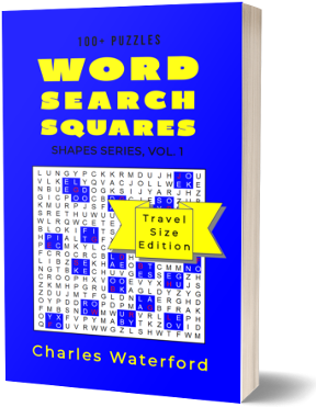 Word Search Squares (Shapes Series, Vol. 1) by Charles Waterford